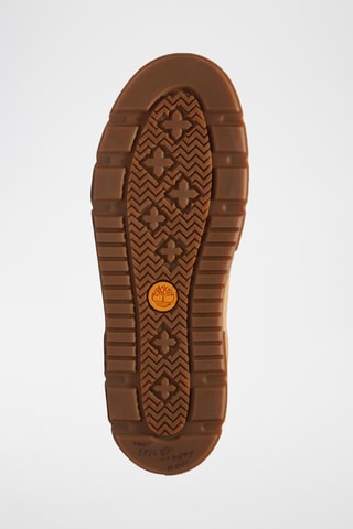 Baskets montantes en nubuck - Marron clair