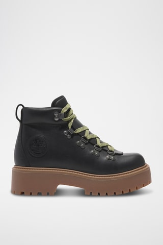 Bottines en cuir - Noir