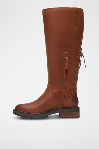 Bottes en cuir - Marron