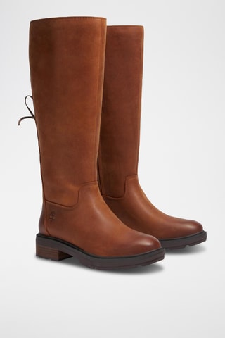 Bottes en cuir - Marron