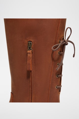 Bottes en cuir - Marron