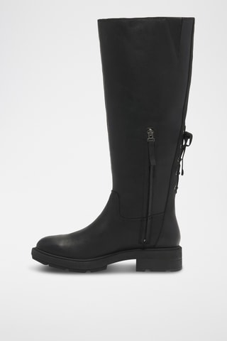 Bottes en cuir - Noir