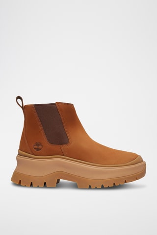 Bottines Chelsea en nubuck - Camel