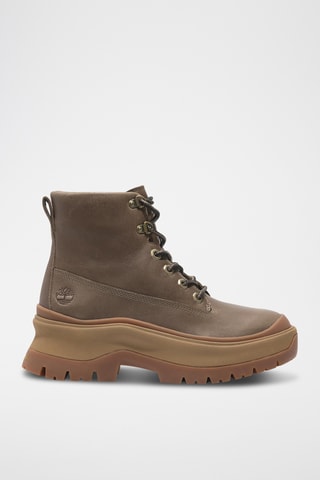 Bottines en cuir - Marron