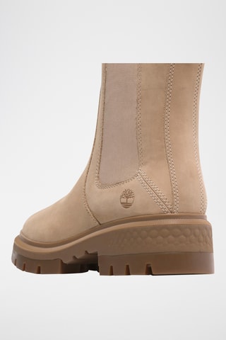 Bottines Chelsea en nubuck - Beige