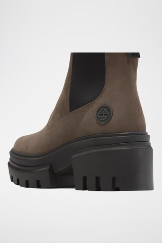 Bottines Chelsea en nubuck - Marron clair