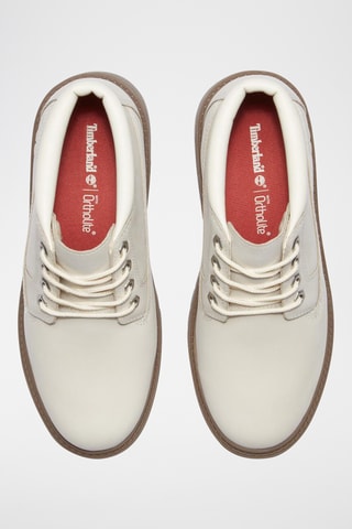 Bottines en nubuck - Blanc