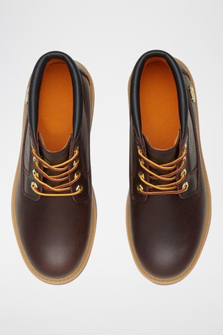 Bottines en cuir - Marron