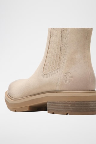 Bottines Chelsea en nubuck - Beige