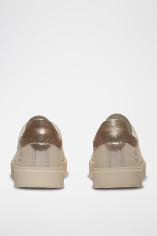Baskets en nubuck - Blanc