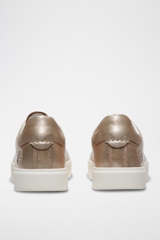 Baskets en cuir - Doré