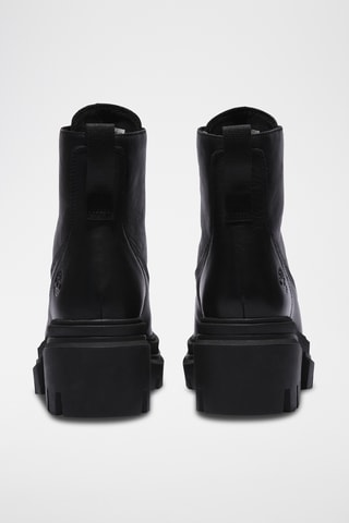 Bottines en cuir - Noir