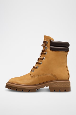 Boots en cuir - Marron clair