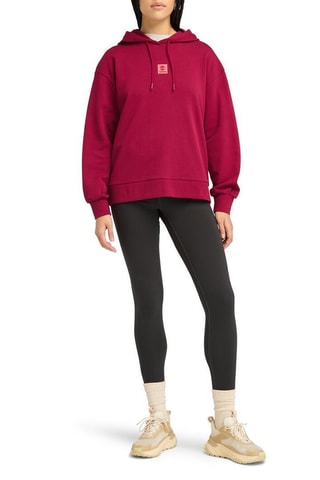 Sweat à capuche - Bordeaux