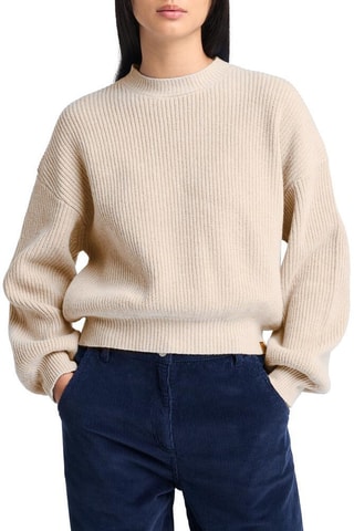 Pull en laine - Beige