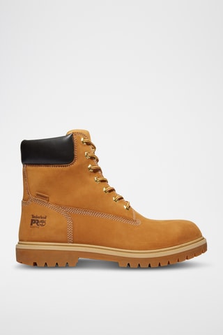 Boots en cuir - Camel