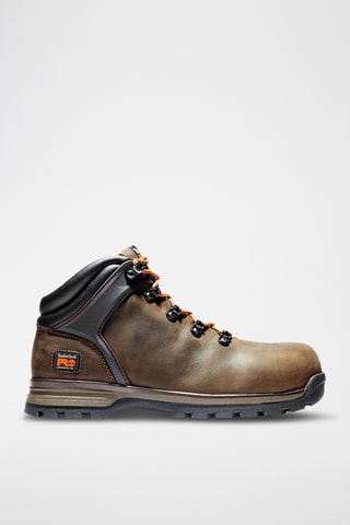 Boots en cuir - Marron
