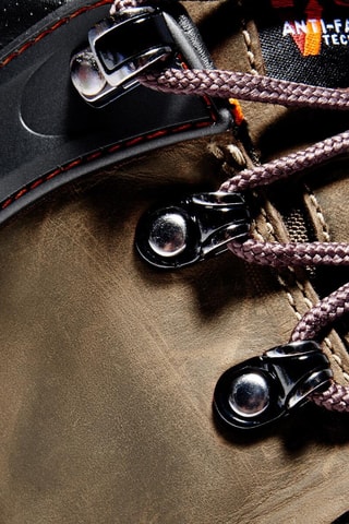 Boots en cuir - Marron