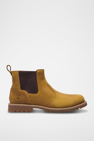 Bottines Chelsea en cuir - Marron clair
