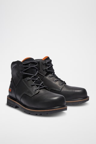 Boots en cuir - Noir