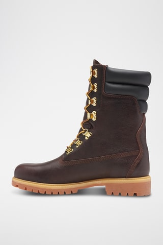 Boots en cuir - Marron