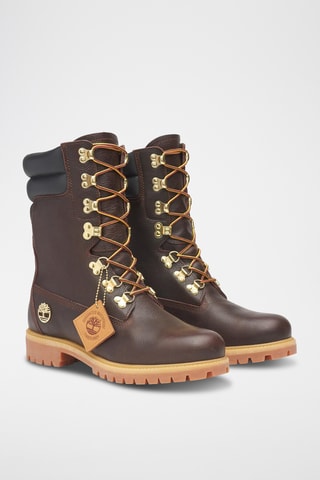 Boots en cuir - Marron