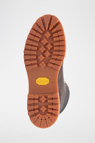 Boots en cuir - Marron