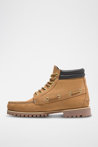 Boots en nubuck - Beige