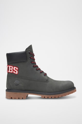 Boots en nubuck - Gris foncé