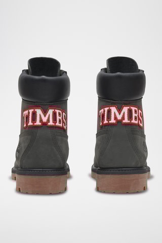 Boots en nubuck - Gris foncé