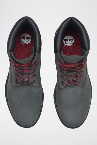 Boots en nubuck - Gris foncé