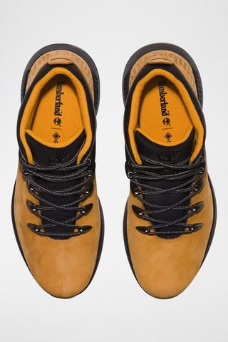 Baskets en cuir - Jaune et noir
