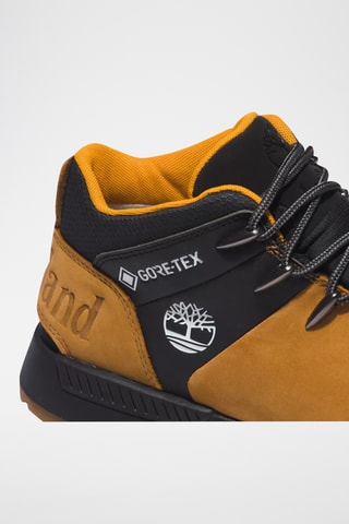 Baskets en cuir - Jaune et noir