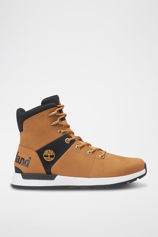 Boots en cuir - Marron