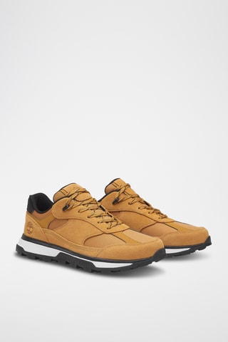 Baskets en nubuck - Camel
