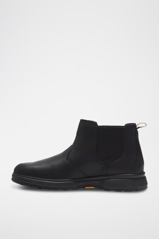 Bottines Chelsea en cuir - Noir