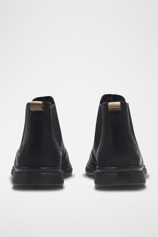 Bottines Chelsea en cuir - Noir