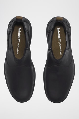 Bottines Chelsea en cuir - Noir