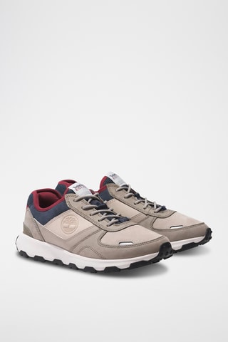 Baskets en nubuck - Taupe