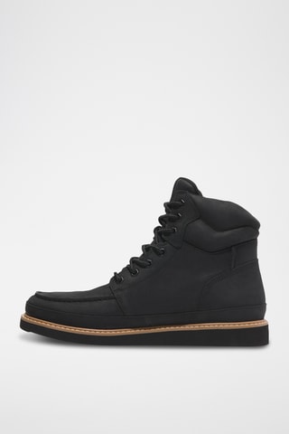 Boots en cuir - Noir