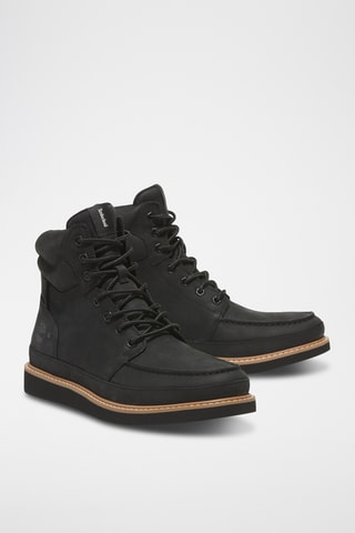 Boots en cuir - Noir