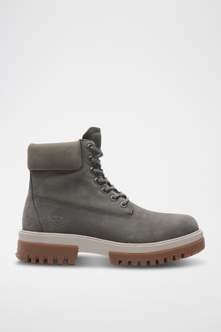 Boots en nubuck - Gris foncé