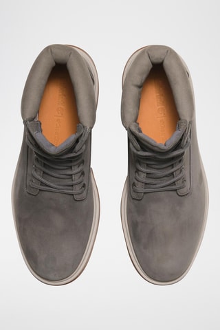 Boots en nubuck - Gris foncé