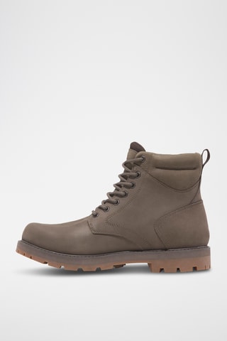 Boots en nubuck - Marron