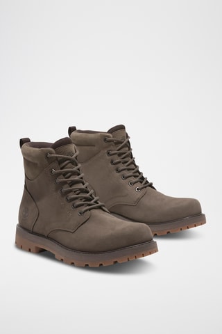 Boots en nubuck - Marron