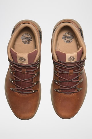 Boots en cuir - Marron