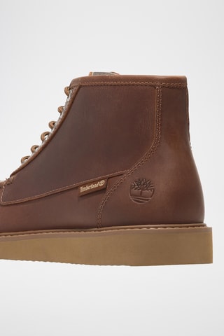 Boots en cuir - Marron