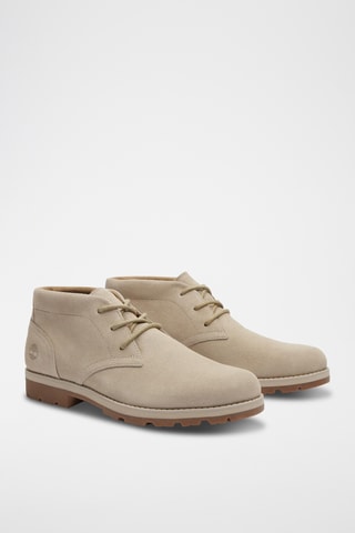 Boots en nubuck - Marron clair