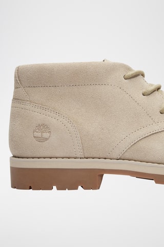 Boots en nubuck - Marron clair