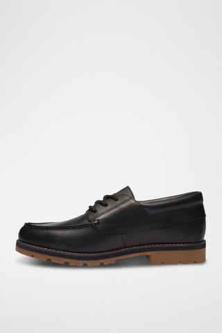 Derbys en cuir - Noir